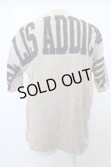 【SALE】GALLIS ADDICTION Tシャツ.バックラバープリント /ベージュ/3 O-23-03-14-098-GA-ts-YM-ZT021