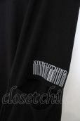 画像2: 【SALE】NieR Clothing パンツ.膝スリットロング /ブラック/F O-23-08-03-024-Ni-pa-OW-ZT457 (2)