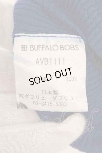 画像4: 【SALE】BUFFALO BOBS Tシャツ.ビッグバインダーテレコ /ブルー/2 O-23-08-19-026-BU-ts-YM-ZT434