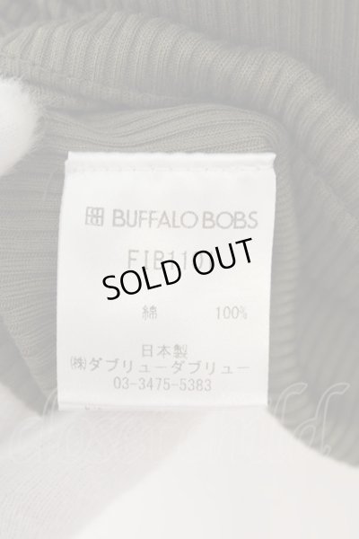 画像4: 【SALE】BUFFALO BOBS Tシャツ.ビッグバインダーテレコ /カーキ/1 O-23-08-19-042-BU-ts-YM-ZT430