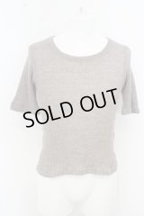 【SALE】TORNADO MART Tシャツ.ローゲージサマーニット /ブラウン/ O-23-08-24-008-TO-ts-YM-ZT440