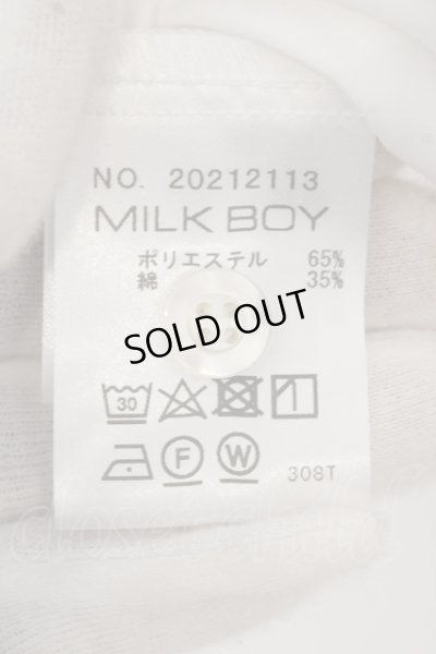 画像4: 【SALE】MILK BOY / シャツ.【タグ付き】LOGO TIED O-23-09-25-037-MI-sh-YM-OS