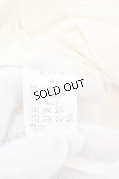 画像3: 【SALE】NIL DUE / NIL UN TOKYO / LONG SLEEVE TATTOO M アイボリー O-24-02-26-004-NI-to-YM-ZT061