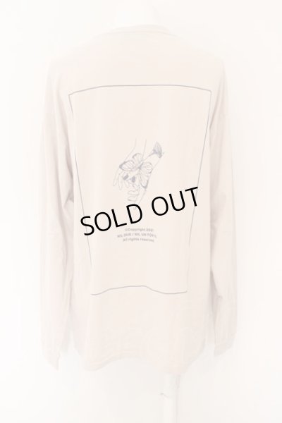 画像1: 【SALE】NIL DUE / NIL UN TOKYO / LONG SLEEVE TATTOO F オートミール O-24-02-26-006-NI-to-YM-ZT061