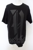 画像1: NO ID. BLACK / パイル切り替え袖BIG Tシャツ 1 ブラック O-24-03-12-033-NO-ts-YM-ZT144 (1)