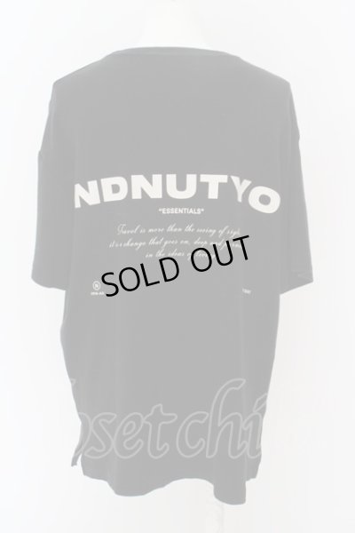 画像2: 【セール】NIL DUE / NIL UN TOKYO / SWEAT BIG TEE USED BLACK Tシャツ  ブラック O-24-04-28-001-NI-ts-YM-ZT91