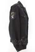 画像2: 【セール】BLACK HONEY CHILI COOKIE / Emblem Military Blouson ジャケット 3 ブラック O-24-05-06-060-BL-ja-YM-ZT87 (2)