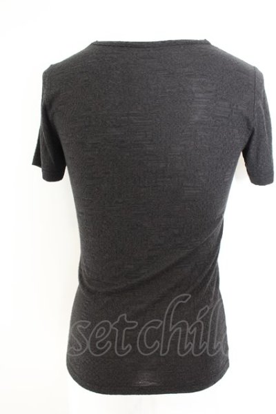 画像2: 【セール】kiryuyrik / 20SS Uneck Tシャツ S ブラック O-24-05-06-074-ki-ts-YM-ZT94