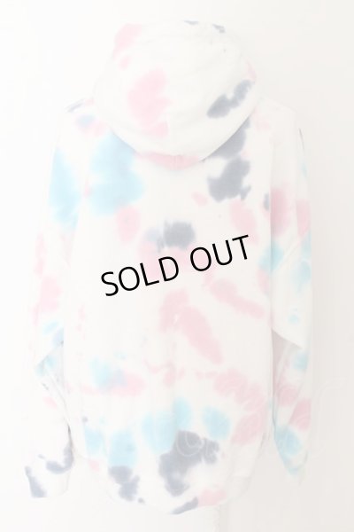 画像2: MSML / TIE DYE SWEAT パーカー L ホワイト O-24-05-14-046-MM-sh-YM-ZT435