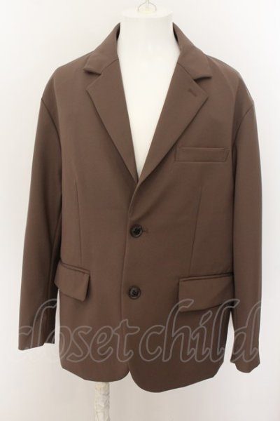画像1: glamb / Oversize Tailored　ジャケット  ブラウン O-24-05-16-027-gl-ja-YM-ZT445