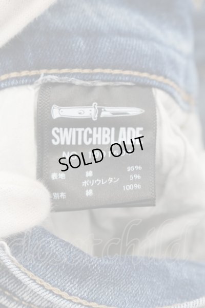 画像3: SWITCHBLADE / CRASH REMAKE DENIM　パンツ M インディゴ O-24-05-16-029-SW-pa-YM-ZT444