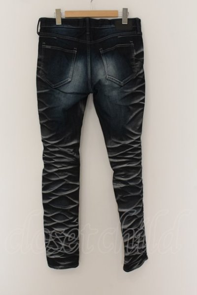 画像2: CIVARIZE / 立体加工ストレッチスキニーデニムパンツ 44 ブルー O-24-05-26-068-CI-pa-YM-ZT185