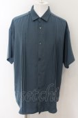 画像1: NO ID. / フロントタックBIGシャツ ONE ブルー O-24-06-06-009-NO-sh-YM-ZT540 (1)