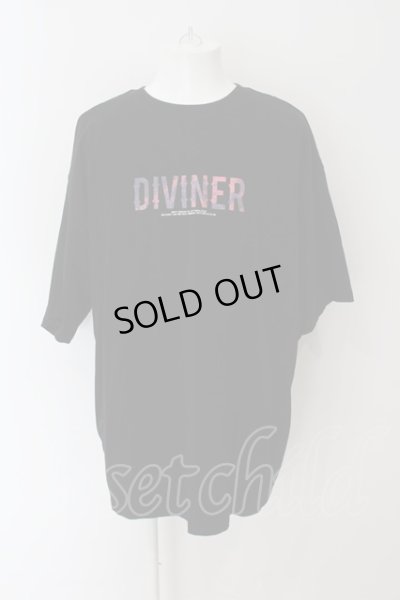 画像1: DIVINER / プリントBIG Tシャツ F ブラック O-24-06-08-001-DN-to-YM-OS
