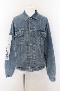 【セール】AFYF（rovtski） / バックパッチ オーバーサイズDENIM　Gジャン F インディゴ O-24-06-15-004-AF-ou-YM-ZT273