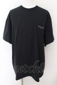 画像1: unrelaxing / バックプリントBIG Tシャツ F ブラック O-24-06-15-011-un-ts-YM-ZT253 (1)