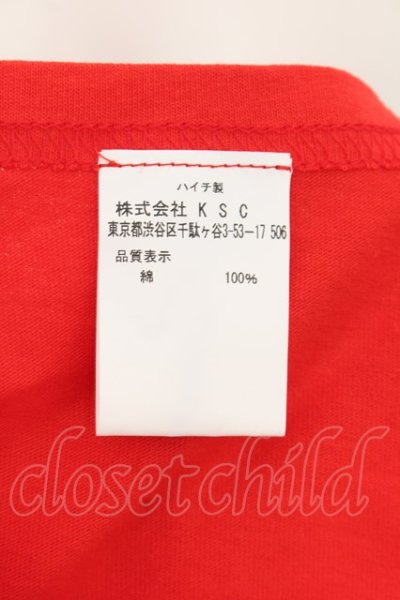 画像3: unrelaxing / バックプリントBIG Tシャツ M レッド O-24-06-15-013-un-ts-YM-ZT253