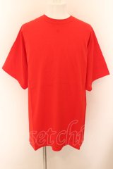 unrelaxing / スーパーBIG Tシャツ S レッド O-24-06-15-014-un-ts-YM-ZT253
