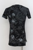 画像2: CIVARIZE / ナイトメア総柄プリント半袖Tシャツ 44 ブラック O-24-07-05-055-CI-ts-YM-OS (2)