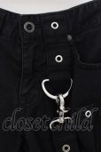 画像2: CIVARIZE / サスペンダー付きボンテージスキニーカーゴパンツ 42 ブラック O-24-07-13-044-CI-pa-YM-OS (2)