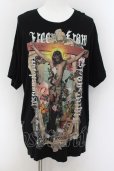 画像1: CIVARIZE / インクジェットヴィンテージBIGTEE　Tシャツ F ブラック O-24-07-21-014-CI-ts-YM-OS (1)