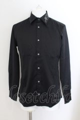 BUFFALO BOBS / ストーン襟ドレスシャツ 2 ブラック O-24-07-23-004-BU-sh-YM-OS