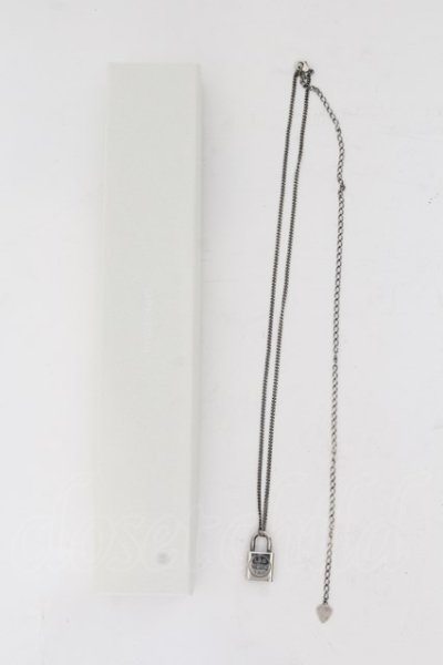 画像5: LAD MUSICIAN / NECKLACE MINI PADLOCK 　ネックレス  ダークシルバー O-24-07-23-046-LA-ac-YM-ZT471