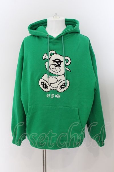 画像1: OY / GOTH ODOLLY HOODIE  グリーン O-24-07-23-020-OY-to-IG-ZT154