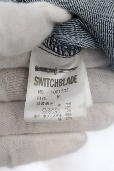 画像5: SWITCHBLADE / GRAPHIC PRINT DENIM ジャケット M インディゴ O-24-10-24-055-SW-ja-YM-OS