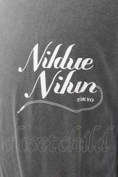 画像2: NIL DUE / NIL UN TOKYO / TOUR RACK Tシャツ F チャコール O-24-10-24-007-NI-ts-YM-OS