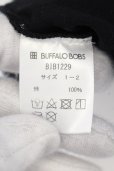 画像3: BUFFALO BOBS / STELLAラメプリントVネックTシャツ 1-2 ブラック O-24-07-26-048-BU-ts-YM-ZT109 (3)