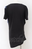 画像2: CIVARIZE / モードドレープフラワーTシャツ 44 ブラック O-24-07-28-007-CI-ts-YM-OS (2)