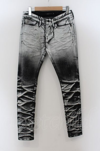 画像1: CIVARIZE / Grace箔加工スキニーデニムパンツ 42 シルバー O-24-07-29-066-CI-pa-YM-ZT029