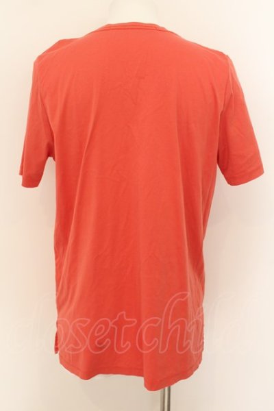 画像2: NO ID. / スムースVネックTシャツ 1 オレンジ O-24-08-11-020-NO-ts-YM-ZT108