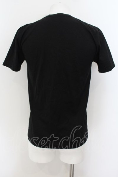 画像2: NO ID. / スムースVネックTシャツ 1 ブラック O-24-08-11-003-NO-ts-YM-ZT064