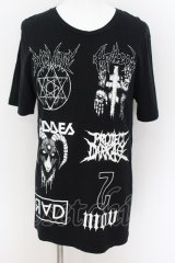 BLACK MORAL / LIVE TOUR15　DOGMATIC-UN-　Tシャツ M ブラック O-24-08-24-006-BL-ts-YM-ZT368