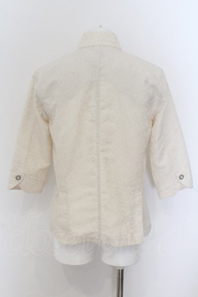 画像4: BUFFALO BOBS / COZZA SHIRT(コッザ シャツ)イタリアンカラーシャツジャケット 1-2 ホワイト O-24-08-25-026-BU-sh-YM-ZT130