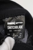 画像4: SWITCHBLADE / SNAKE PRINT DENIM　パンツ S ブラック O-24-08-29-096-SW-to-YM-ZT422 (4)