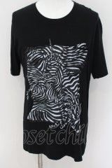 Moonage Devilment(清春) / Unicorn BIG Tシャツ 44 ブラック O-24-08-29-120-Mo-ts-YM-ZT368