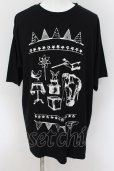 画像1: MARDIGRAS(SADS清春) / mardigras tour D Tシャツ F ブラック O-24-08-29-122-MA-ts-YM-ZT368 (1)