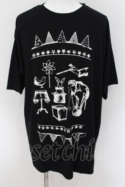 画像1: MARDIGRAS(SADS清春) / mardigras tour D Tシャツ F ブラック O-24-08-29-122-MA-ts-YM-ZT368