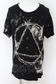 画像1: CIVARIZE / CreedビッグシルエットTシャツ 44 ブラック O-24-09-02-039-CI-ts-YM-OS (1)