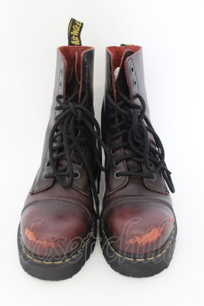 画像2: Dr.martens / STEEL TOE 10ホールブーツ EU38（約24.5〜25.0） レッド O-24-09-02-098-Dr-sho-YM-OS