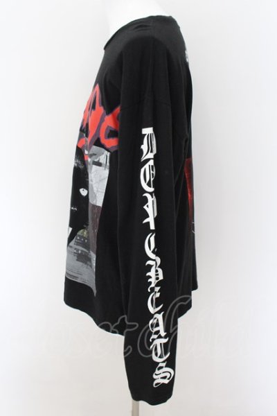 画像2: BLACK MORAL / URUHA produce LONG SLEEVE カットソー  ブラック O-24-09-07-078-BL-to-YM-ZT106