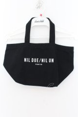 NIL DUE / NIL UN TOKYO / ミニトートバッグ  ブラック O-24-09-07-095-NI-ba-YM-ZT125