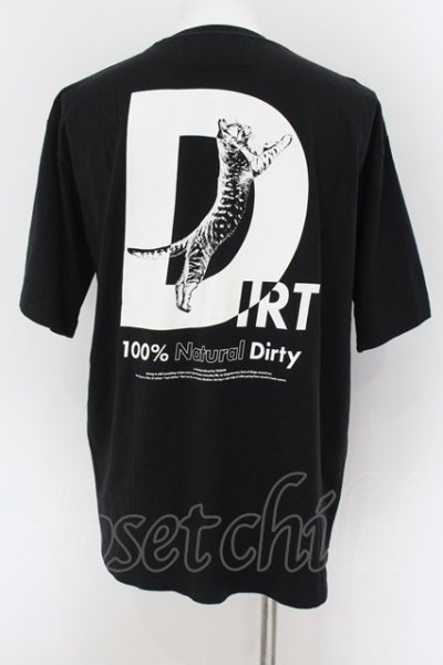 画像2: DIRT 100% Natural Dirty / Tシャツ LOGO F ブラック O-24-09-15-051-DI-ts-YM-ZT206