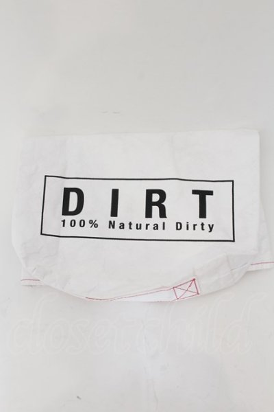 画像1: DIRT 100% Natural Dirty / クラッチバッグ　FLY  ホワイト O-24-09-15-070-DI-ba-YM-OS