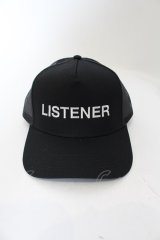 【WINTERセール】Moonage Devilment（清春） / GRAPHIC MESH CAP -LISTENER- キャップ F ブラック O-24-09-16-062-MO-za-YM-ZT133