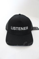 【WINTERセール】Moonage Devilment（清春） / GRAPHIC MESH CAP -LISTENER- キャップ F ブラック O-24-09-16-063-MO-za-YM-ZT133