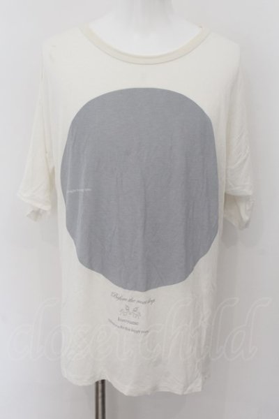 画像1: KUROYUME / BEFORE THE NEXT SLEEP Tシャツ M ホワイト O-24-09-24-039-KU-ts-YM-ZT431